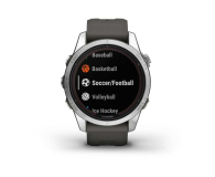 Garmin fenix 7S Pro Solar 42mm srebrny - 1150230 - zdjęcie 10